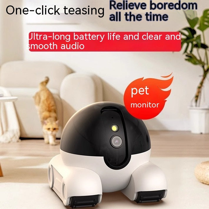 Smart Pet Camera WiFi – Night Vision, Two-Way Audio & Mobile App Control
