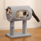 Cat Tree With Tunnel Bed & Scratching Post Cat Tower