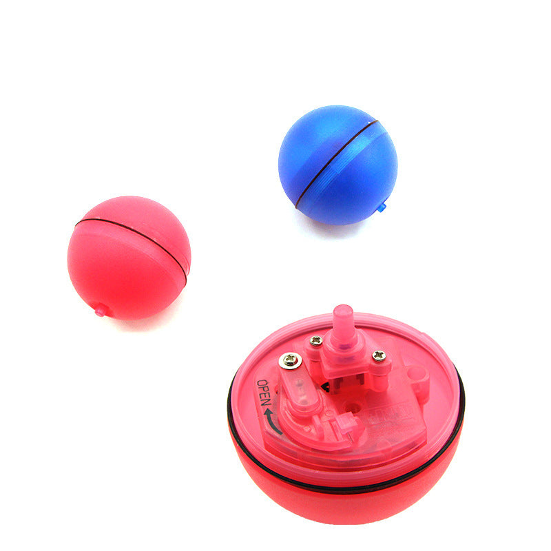Interactive LED Chase Ball for Dogs & Cats – 360° Auto-Rolling Smart Pet Toy