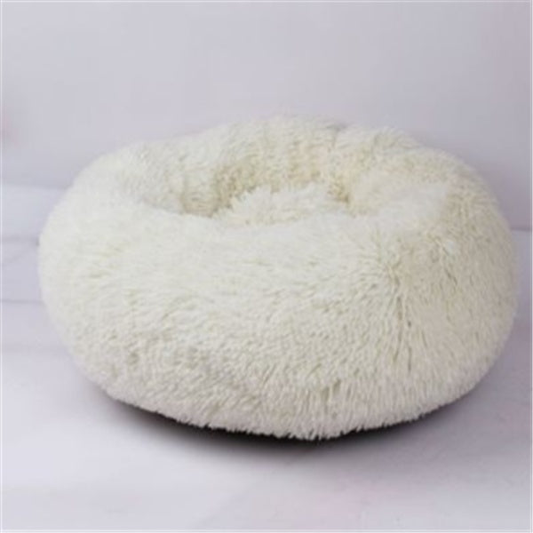 Calming Dog & Cat Bed – Anti-Anxiety Plush Orthopedic Pet Bed for Deep Sleep