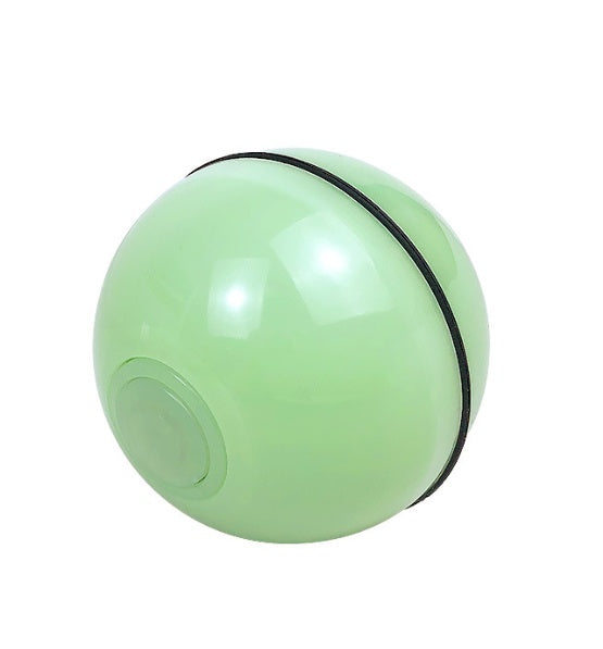 Interactive LED Chase Ball for Dogs & Cats – 360° Auto-Rolling Smart Pet Toy