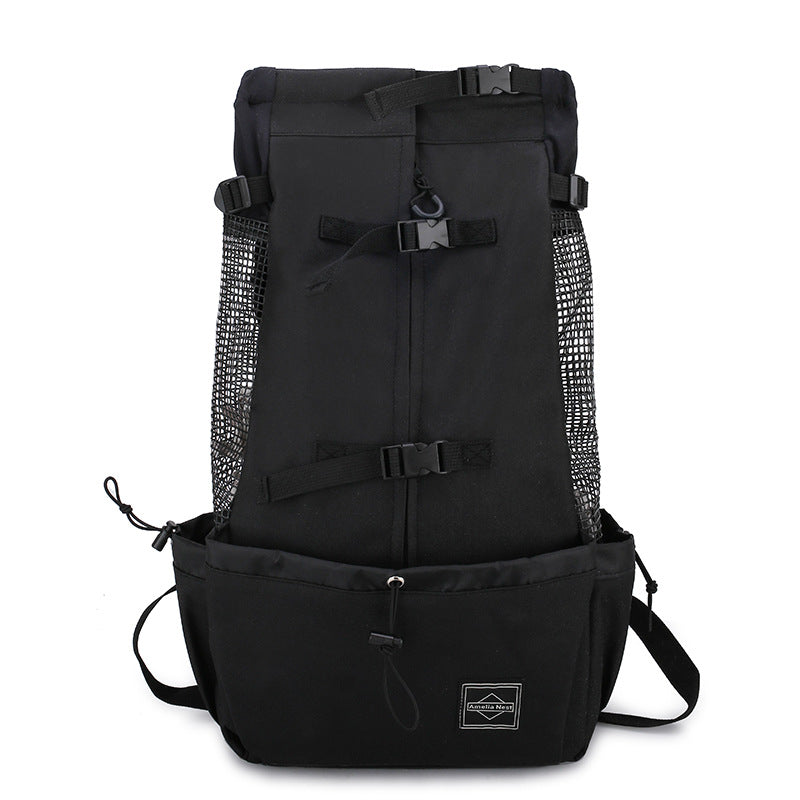 Pro-Travel Dog Backpack: Secure, Portable & Breathable