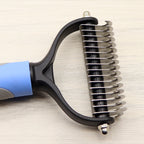 Pet Long-haired Dogknot Comb Double-sided Blade Dog - PawXora
