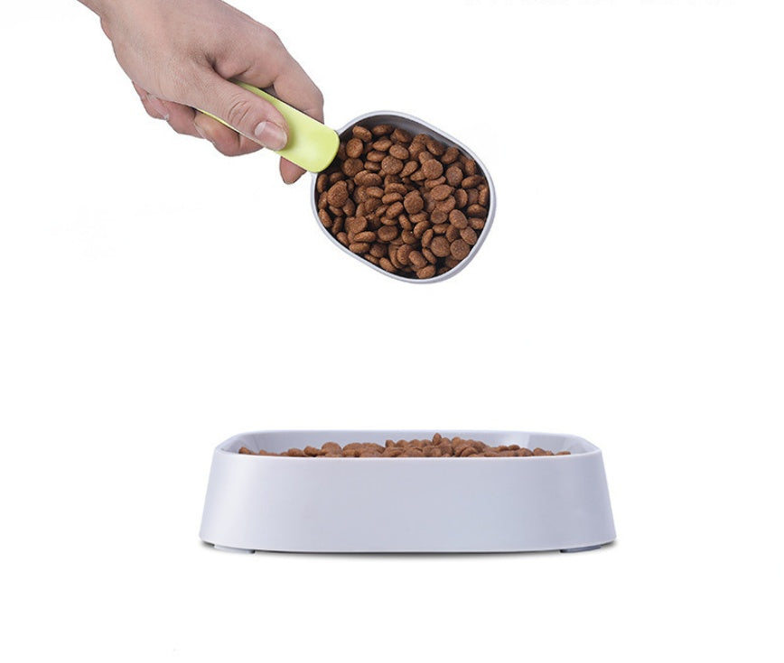 Ergonomic Pet Food Scoop – Precision Measuring Cup for Dog & Cat Dry Food