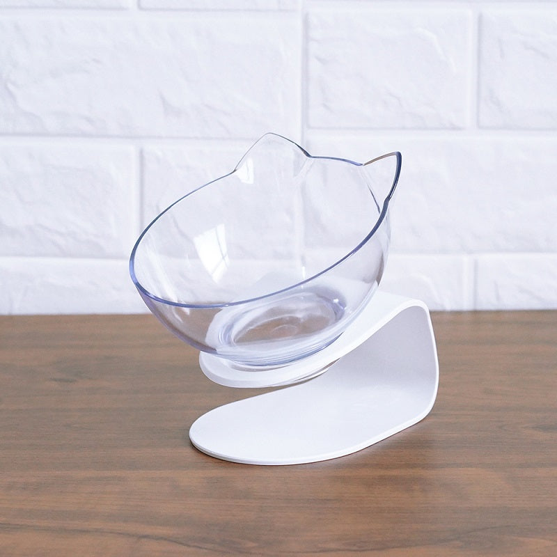 Slanted Double Cat Bowl - Improved Digestion & Neck Comfort