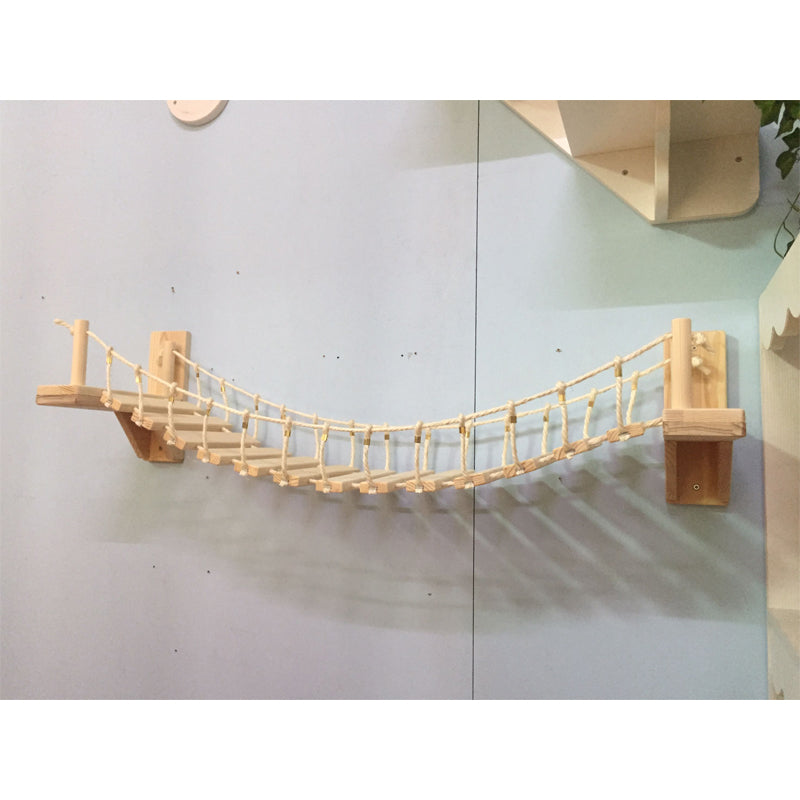 Wall cat furniture pine wall hanging - PawXora