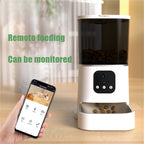 Smart WiFi Pet Feeder 6L – App Control, Timer & Video Camera