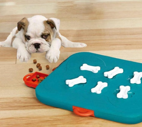 Interactive Puzzle Feeder Toy for Dogs & Cats – Slow Feed Enrichment Game