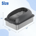 Large Cat Litter Box For Big Cats, Scoop And Mat Included