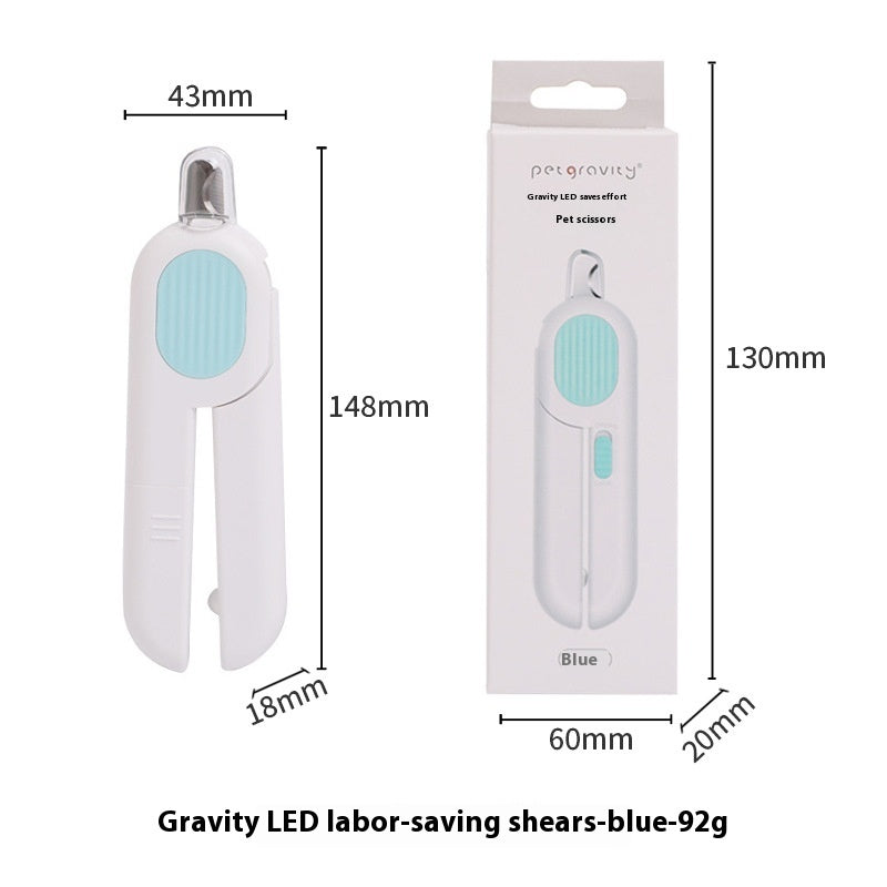 Pet LED Labor-saving Cat Nail Scissors - PawXora