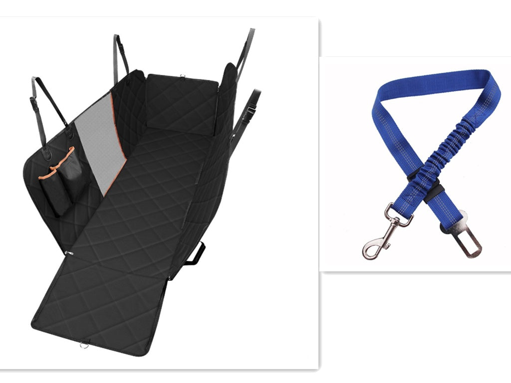 Ultimate Panoramic Travel Hammock: 100% Waterproof Rear Seat Protector