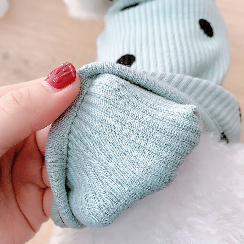 Turtleneck Dog Sweater – Warm Knit Winter Clothes for Small Dogs