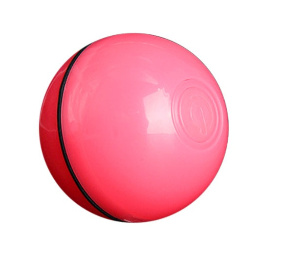 Interactive LED Chase Ball for Dogs & Cats – 360° Auto-Rolling Smart Pet Toy