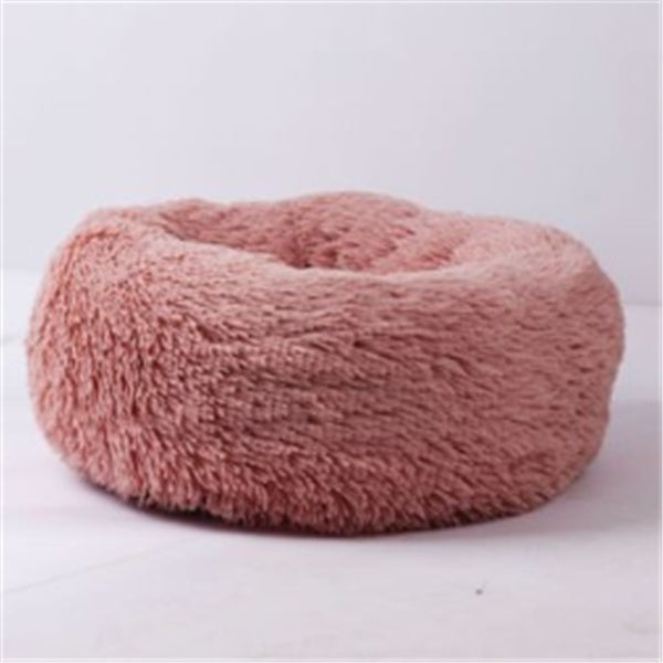 Calming Dog & Cat Bed – Anti-Anxiety Plush Orthopedic Pet Bed for Deep Sleep