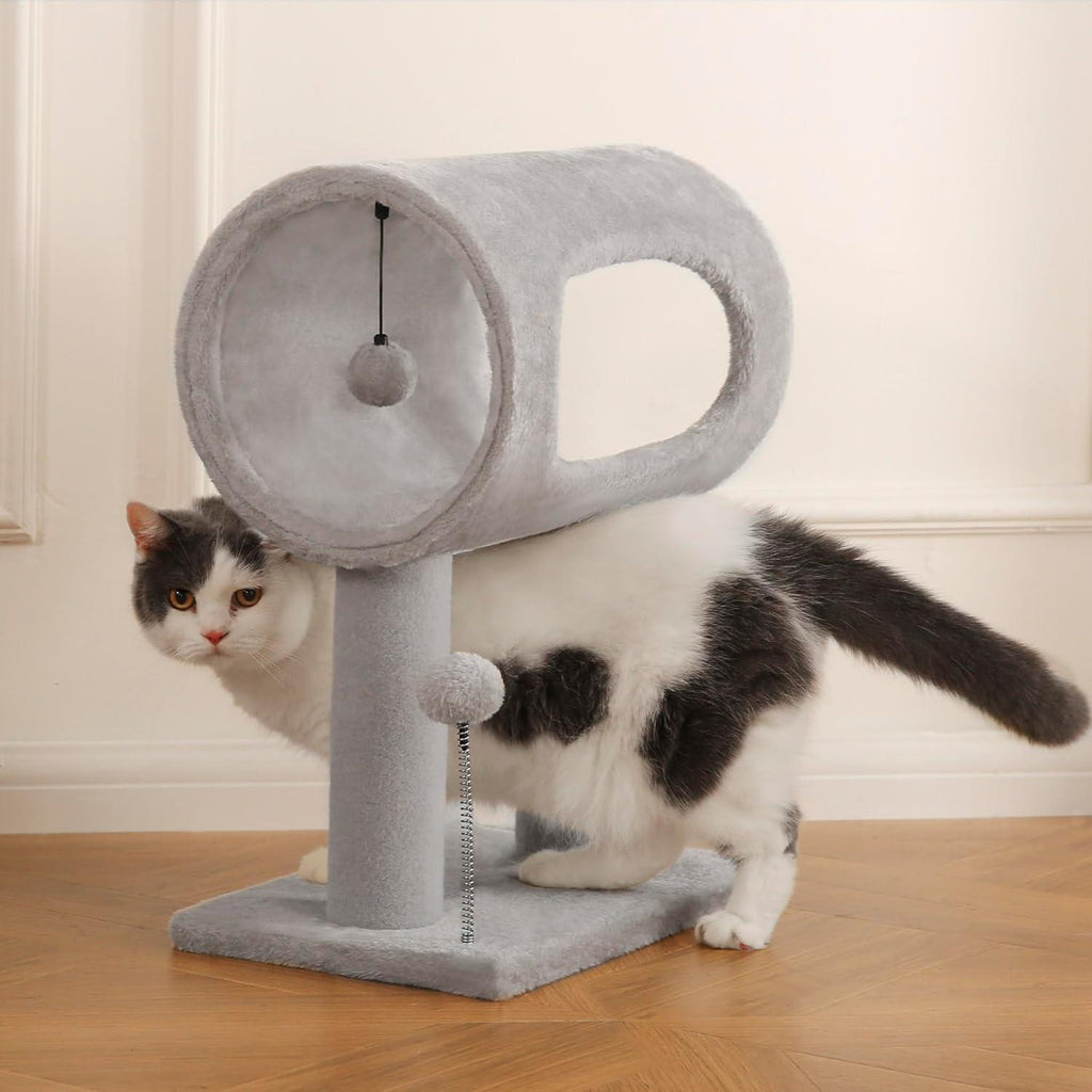 Cat Tree With Tunnel Bed & Scratching Post Cat Tower