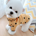 Turtleneck Dog Sweater – Warm Knit Winter Clothes for Small Dogs