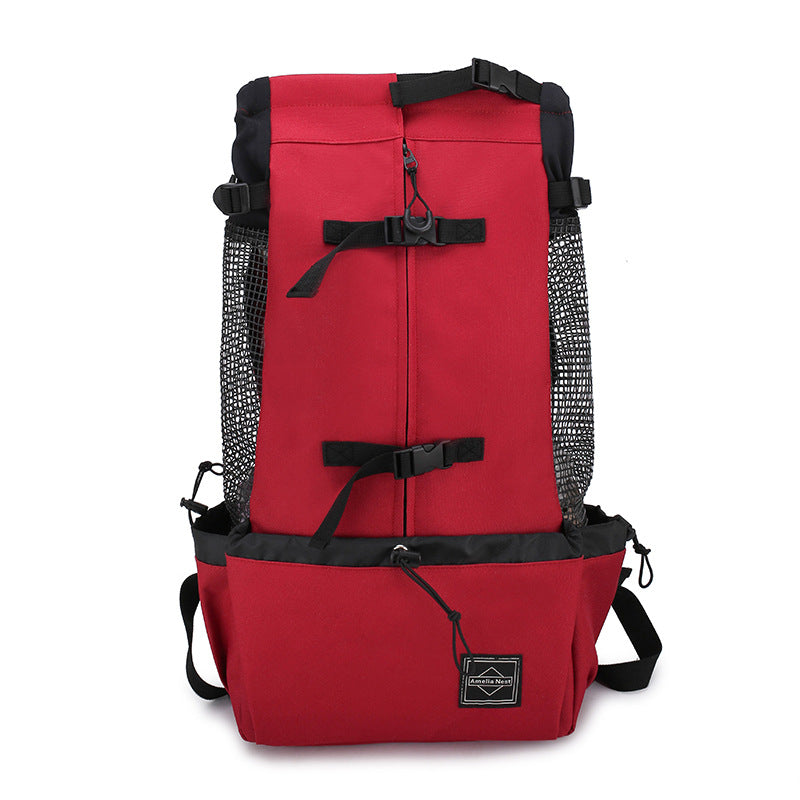 Pro-Travel Dog Backpack: Secure, Portable & Breathable