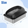 Large Cat Litter Box For Big Cats, Scoop And Mat Included
