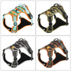 Reflective Dog Harness & Leash Set – No-Pull Chest Back Strap for Walking