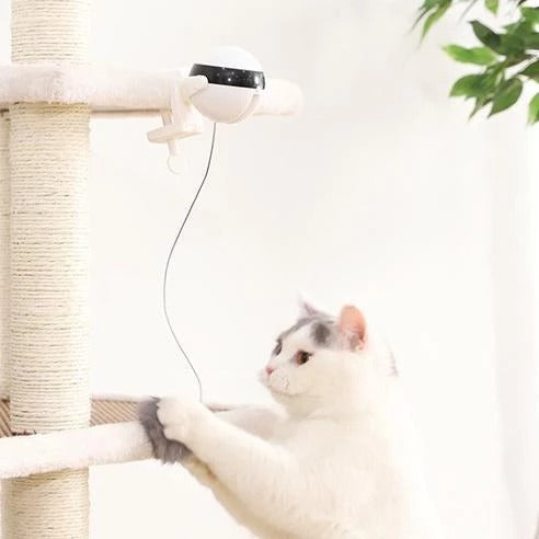 Smart Auto-Lift Electric Cat Toy: The Ultimate "Hands-Free" Hunter