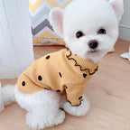 Turtleneck Dog Sweater – Warm Knit Winter Clothes for Small Dogs