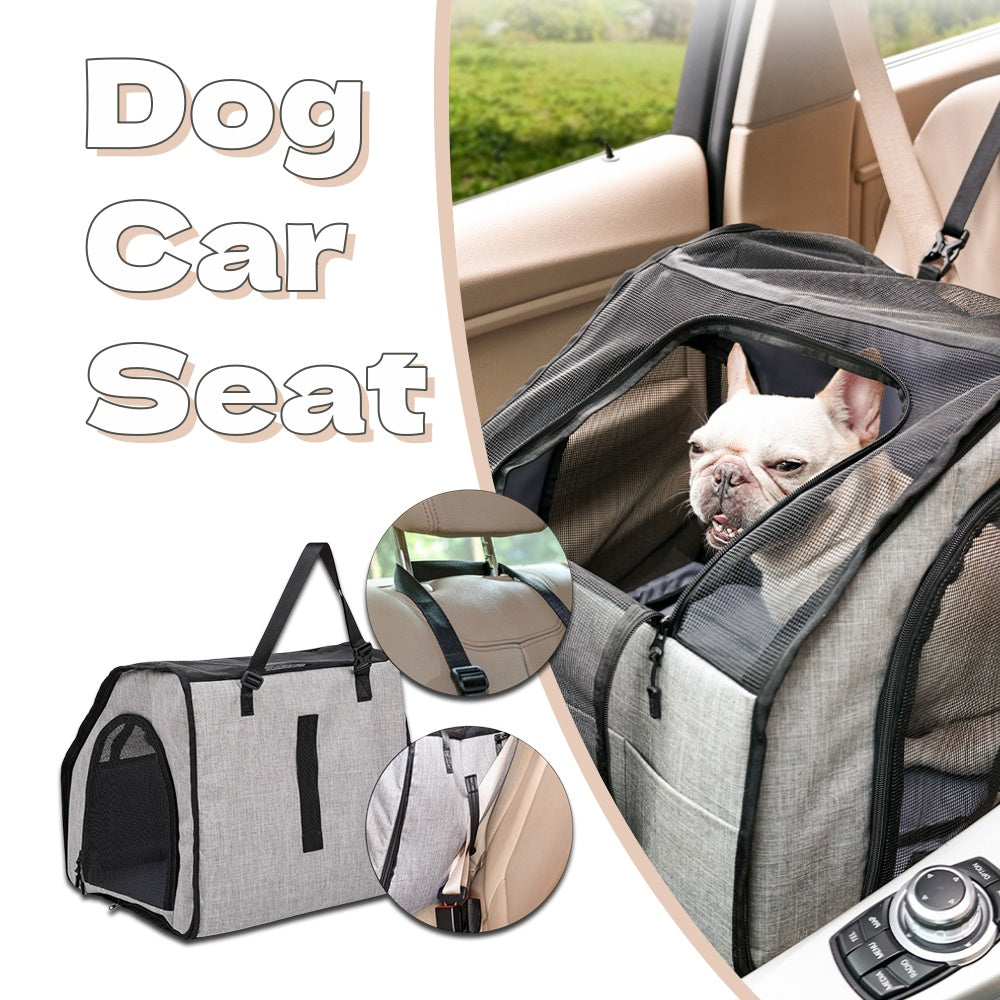 Foldable Waterproof Dog Car Mat – Non-Slip Pet Seat Cover for Back Seat & Trunk