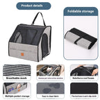 Foldable Waterproof Dog Car Mat – Non-Slip Pet Seat Cover for Back Seat & Trunk