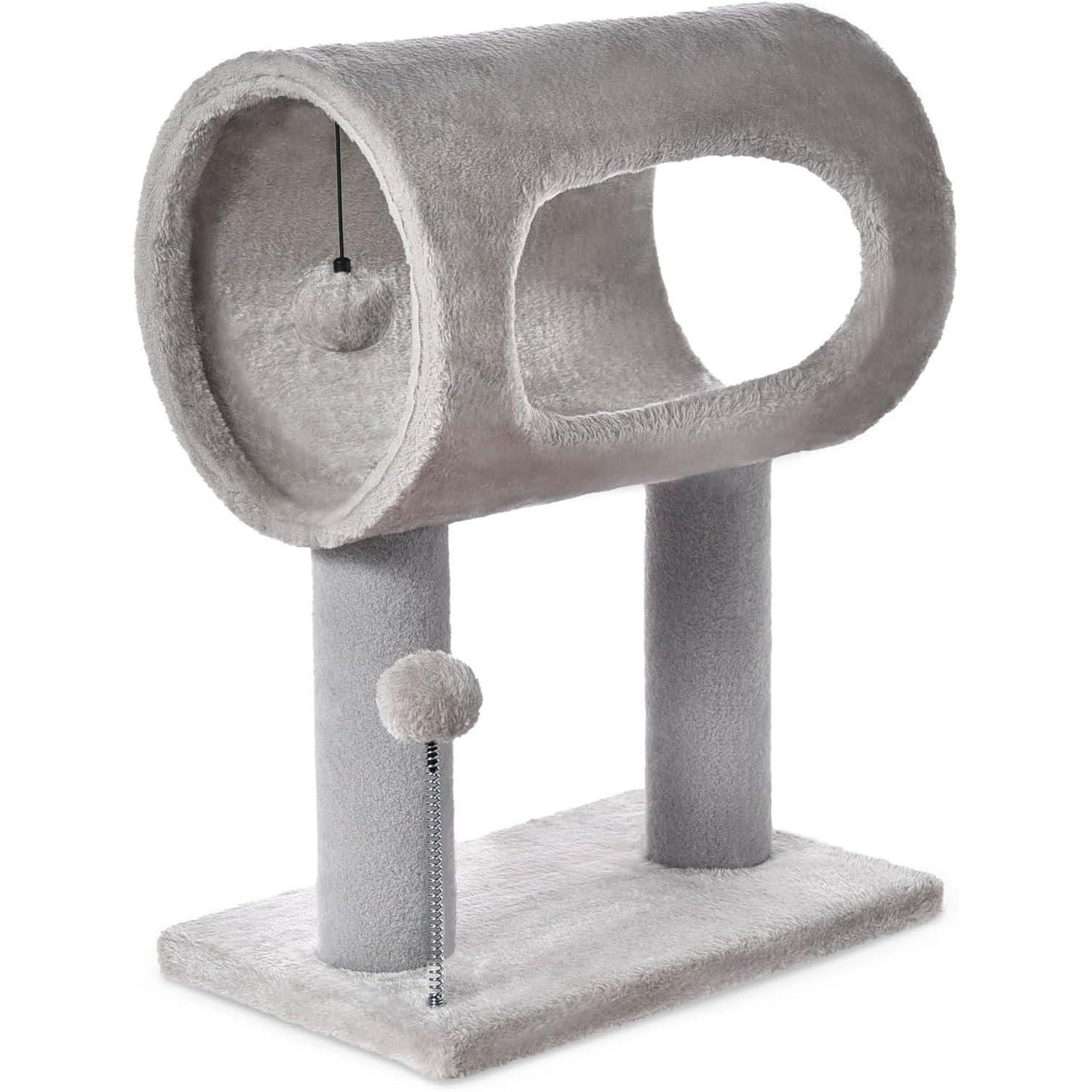 Cat Tree With Tunnel Bed & Scratching Post Cat Tower