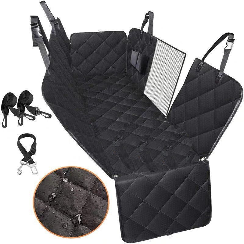 Ultimate Panoramic Travel Hammock: 100% Waterproof Rear Seat Protector