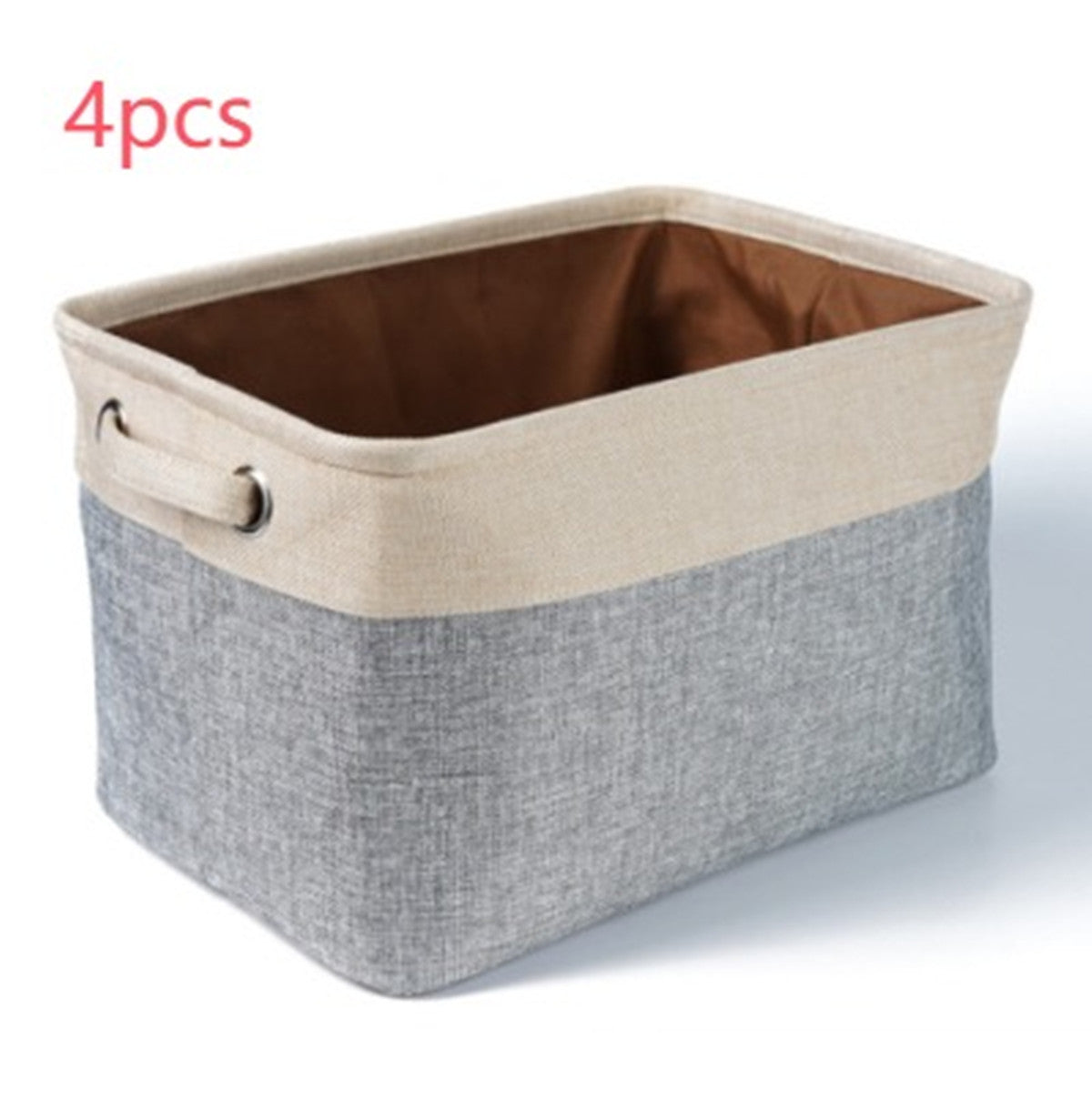 Dog Toy Storage Basket – Rope Woven Pet Toy Organizer Bin for Dogs & Cats