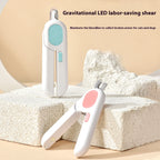 Pet LED Labor-saving Cat Nail Scissors - PawXora