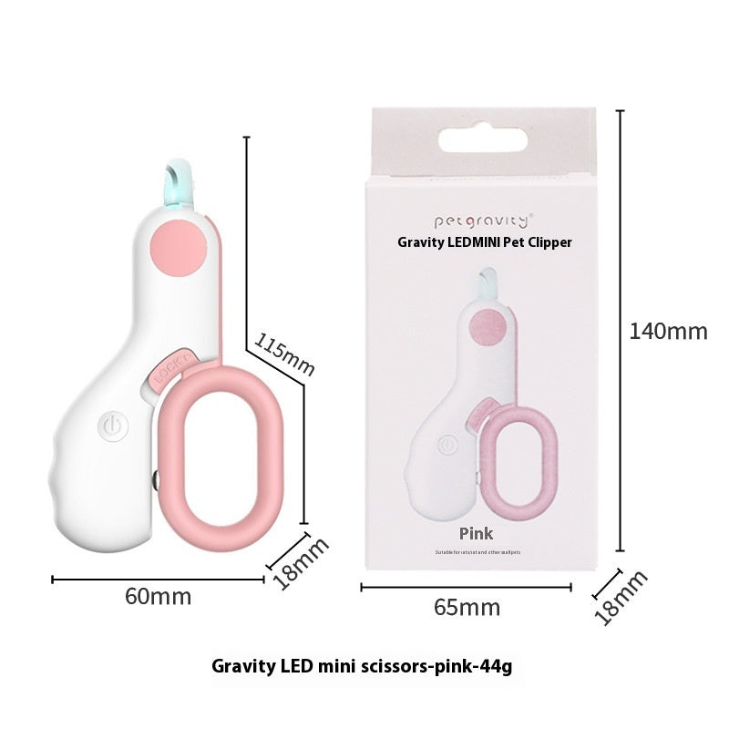 Pet LED Labor-saving Cat Nail Scissors - PawXora