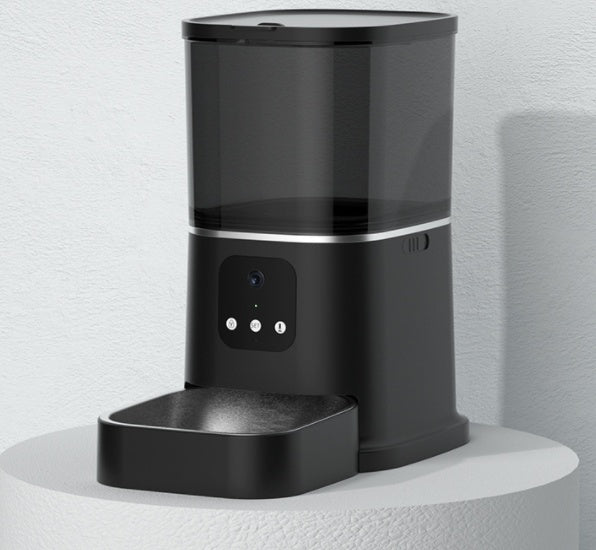 Smart WiFi Pet Feeder 6L – App Control, Timer & Video Camera