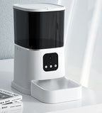Smart WiFi Pet Feeder 6L – App Control, Timer & Video Camera