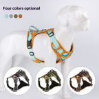 Reflective Dog Harness & Leash Set – No-Pull Chest Back Strap for Walking