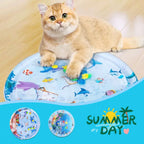 Cooling Dog & Cat Mat – Summer Ice Pad Water Bed Cushion for Puppy & Kitten