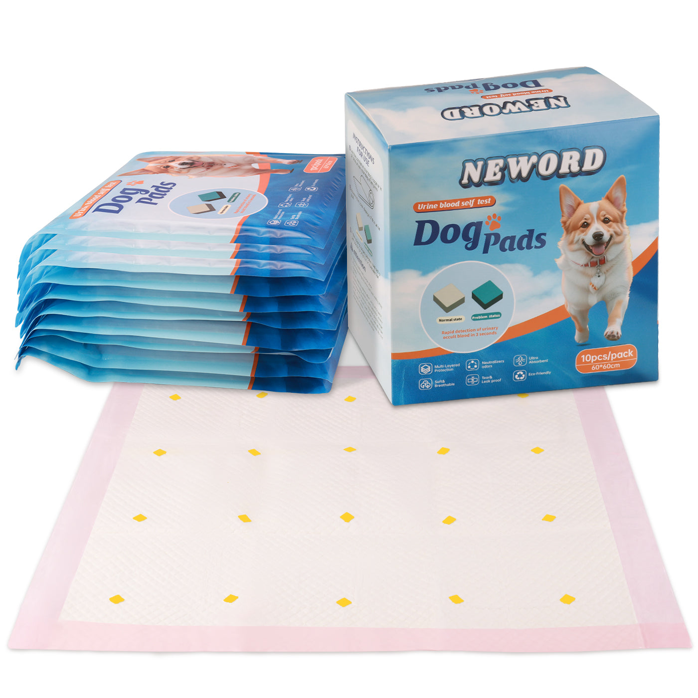Dog Training Pee Pad – Absorbent Puppy Urine Mat for Indoor Potty Training