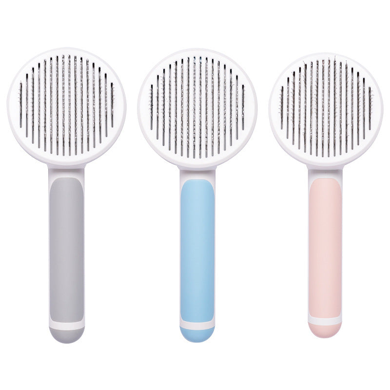 Round Handle Pet Passage Comb - PawXora