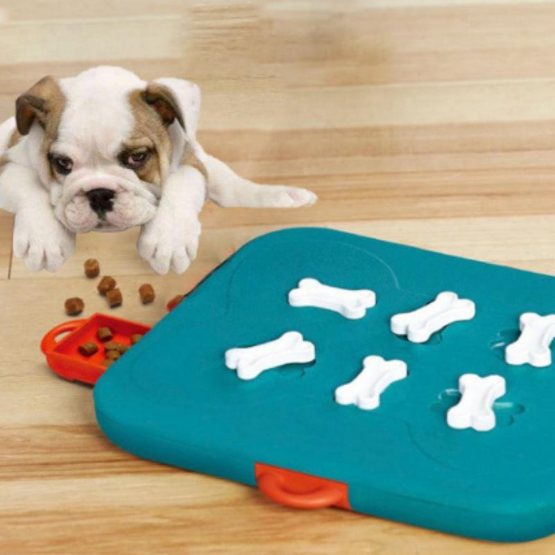 Interactive Puzzle Feeder Toy for Dogs & Cats – Slow Feed Enrichment Game